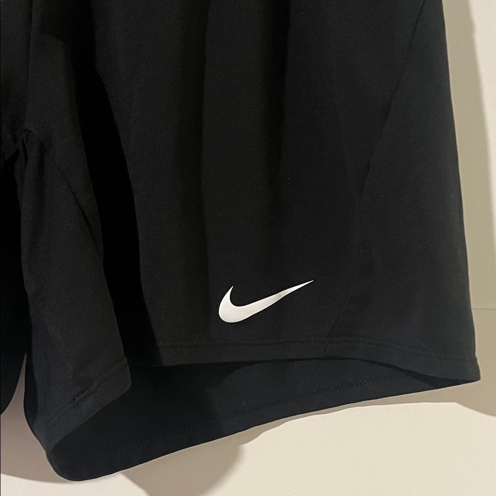 Nike Womens Dry French Terry Attack Training Shorts - Picture 6 of 9
